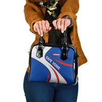 Cape Verde Shoulder Handbag with Blue Red Flag Nós Kretxeu Spirit