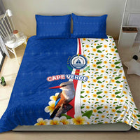 Cape Verde Bedding Set with Kingfisher Bird Floral Flag Spirit