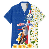 Cape Verde Family Matching Mermaid Dress and Hawaiian Shirt with Kingfisher Bird Floral Flag Spirit