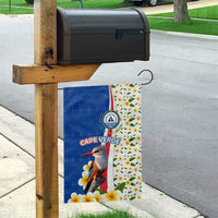 Cape Verde Garden Flag with Kingfisher Bird Floral Flag Spirit