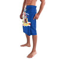 Cape Verde Lavalava with Kingfisher Bird Floral Flag Spirit