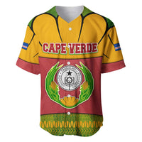 Cape Verde Baseball Jersey with One Heart Ten Islands National Emblem Spirit