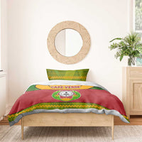 Cape Verde Bedding Set with One Heart Ten Islands National Emblem Spirit