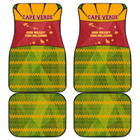 Cape Verde Car Mats with One Heart Ten Islands National Emblem Spirit