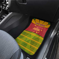 Cape Verde Car Mats with One Heart Ten Islands National Emblem Spirit
