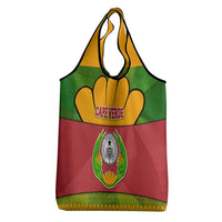Cape Verde Grocery Bag with One Heart Ten Islands National Emblem Spirit
