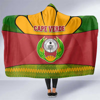 Cape Verde Hooded Blanket with One Heart Ten Islands National Emblem Spirit