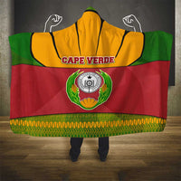 Cape Verde Hooded Blanket with One Heart Ten Islands National Emblem Spirit