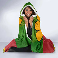 Cape Verde Hooded Blanket with One Heart Ten Islands National Emblem Spirit