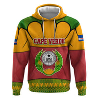 Cape Verde Hoodie with One Heart Ten Islands National Emblem Spirit