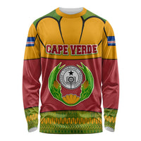 Cape Verde Long Sleeve Shirt with One Heart Ten Islands National Emblem Spirit