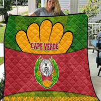 Cape Verde Quilt with One Heart Ten Islands National Emblem Spirit