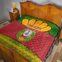 Cape Verde Quilt with One Heart Ten Islands National Emblem Spirit