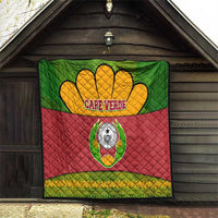 Cape Verde Quilt with One Heart Ten Islands National Emblem Spirit