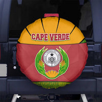 Cape Verde Spare Tire Cover with One Heart Ten Islands National Emblem Spirit