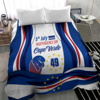 Cape Verde Bedding Set with Independence Day 5th July Flag Celebration Spirit