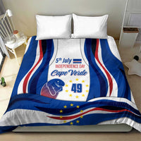 Cape Verde Bedding Set with Independence Day 5th July Flag Celebration Spirit