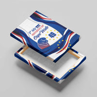 Cape Verde Canvas Wall Art with Independence Day 5th July Flag Celebration Spirit