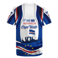 Cape Verde Rugby Jersey with Independence Day 5th July Flag Celebration Spirit