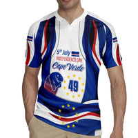 Cape Verde Rugby Jersey with Independence Day 5th July Flag Celebration Spirit