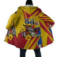Personalized Colombia Football Vulture Mascot Cloak Vibrant Barranquilla Carnival Style - Vueltiao Hat And Accordion