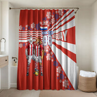 Personalized Paraguay Football Bathroom Set Lion Eagle Mascot Floral