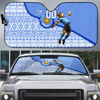 Personalized Uruguay Soccer Champions Auto Sun Shade Uruguayan Football Sun Of May Bull Mascot
