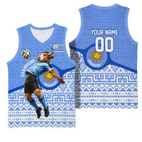 Personalized Uruguay Soccer Champions Basketball Jersey Uruguayan Football Sun Of May Bull Mascot
