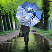 Personalized Uruguay Soccer Champions Umbrella Uruguayan Football Sun Of May Bull Mascot