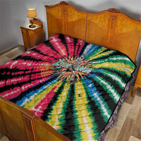 Lithuania Tie Dye Basketball Quilt with Skeleton Dunk Graphic and Retro Colors - Wonder Print Shop