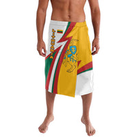 Lithuania Flag Colors Lavalava with Vytis Knight Design and Bold Lightning Motif - Wonder Print Shop