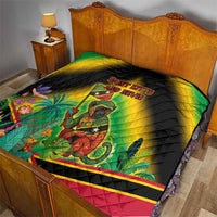 Saint Kitts and Nevis Quilt with Coat of Arms and Flag Pattern Design - Wonder Print Shop