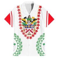 Saint Kitts and Nevis Family Matching Puletasi and Hawaiian Shirt with Vibrant Flag Colors and Hibiscus Flower Design - Wonder Print Shop