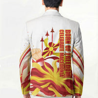 North Macedonia Independence Day Blazer Ilinden Monument Raised Fist Jets Flag