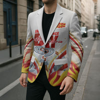 North Macedonia Independence Day Blazer Ilinden Monument Raised Fist Jets Flag