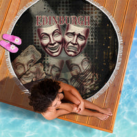 Edinburgh Fringe Beach Blanket Scotland Fringe Arts Comedy Tragedy Masks Castle Moon