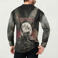 Edinburgh Fringe Button Sweatshirt Scotland Fringe Arts Comedy Tragedy Masks Castle Moon