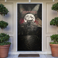 Edinburgh Fringe Door Cover Scotland Fringe Arts Comedy Tragedy Masks Castle Moon