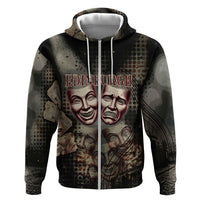 Edinburgh Fringe Hoodie Scotland Fringe Arts Comedy Tragedy Masks Castle Moon