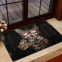 Edinburgh Fringe Rubber Doormat Scotland Fringe Arts Comedy Tragedy Masks Castle Moon