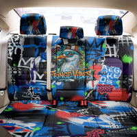Edinburgh Fringe Festival Back Car Seat Cover Fringe Vibes Graffiti Seagull Scotland Bagpipes Street Art