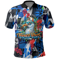 Edinburgh Fringe Festival Polo Shirt Fringe Vibes Graffiti Seagull Scotland Bagpipes Street Art