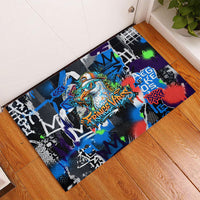 Edinburgh Fringe Festival Rubber Doormat Fringe Vibes Graffiti Seagull Scotland Bagpipes Street Art