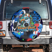 Edinburgh Fringe Festival Spare Tire Cover Fringe Vibes Graffiti Seagull Scotland Bagpipes Street Art