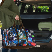 Edinburgh Fringe Festival Travel Bag Fringe Vibes Graffiti Seagull Scotland Bagpipes Street Art