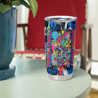 Edinburgh Fringe Festival Tumbler Cup Fringe Vibes Graffiti Seagull Scotland Bagpipes Street Art