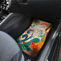 Notting Hill Carnival 94 Car Mats Vintage Festival Music Caribbean Dancers Steel Drums Pop Art