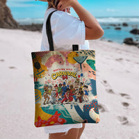 Notting Hill Carnival 94 Tote Bag Vintage Festival Music Caribbean Dancers Steel Drums Pop Art