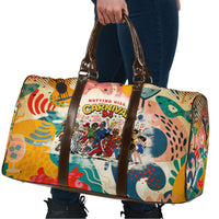 Notting Hill Carnival 94 Travel Bag Vintage Festival Music Caribbean Dancers Steel Drums Pop Art