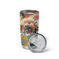 Notting Hill Carnival 94 Tumbler Cup Vintage Festival Music Caribbean Dancers Steel Drums Pop Art